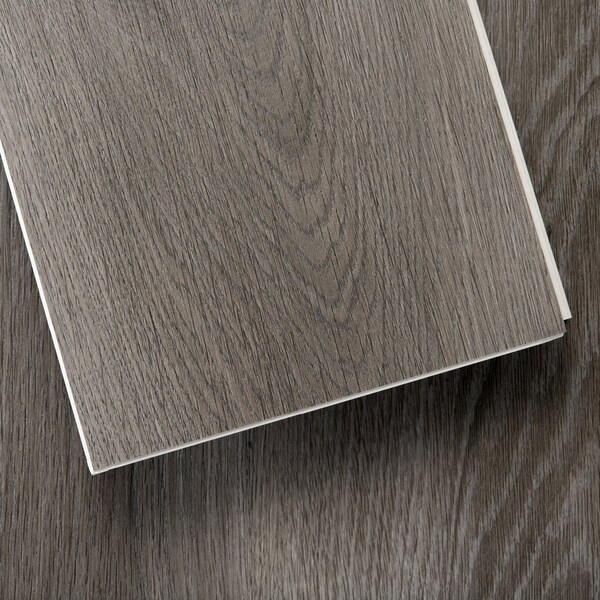 Lucida Surfaces LUCIDA SURFACES, TruCore Stormcloud 7 5/16 in. x48 in. 5.8mm 22MIL Interlocking Luxury Vinyl Planks , 45PK - TC-802PLT