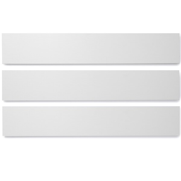 Lucida Surfaces LUCIDA SURFACES, BaseCore Blanc 6 in. x36 in. 2mm 12MIL Peel & Stick Vinyl Plank , 55PK - BC-912PLT