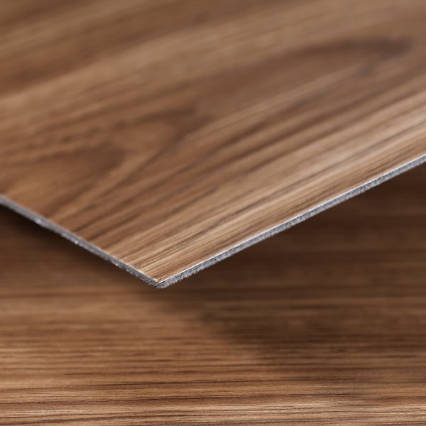 Lucida Surfaces LUCIDA SURFACES, BaseCore Almond 6 in. x36 in. 2mm 12MIL Peel & Stick Vinyl Plank , 55PK - BC-905PLT
