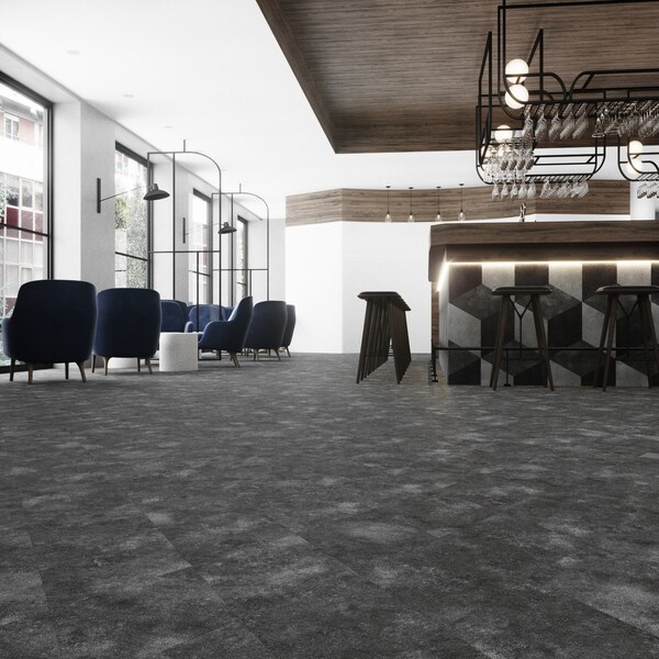 Lucida Surfaces LUCIDA SURFACES, MosaiCore Mineral  Rhombus 9.75 in. x17 in. 3mm 28MIL Glue Down Luxury Vinyl Tiles , 26PK - SC-4257