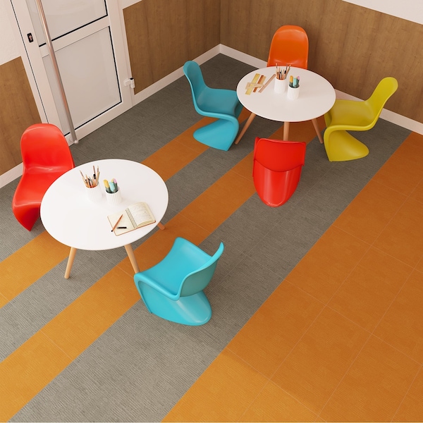Lucida Surfaces LUCIDA SURFACES, FabCore Sunflower 12 in. x24 in. 3mm 28MIL Glue Down Luxury Vinyl Tiles , 60PK - FC-3304PLT