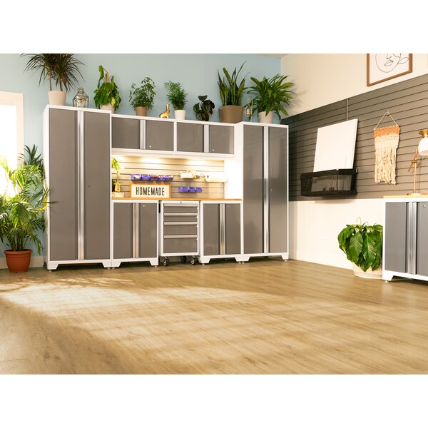 Newage Products Stone Composite 800 sqft 8.85in x 46in LVP Bundle, Natural Oak - 12461