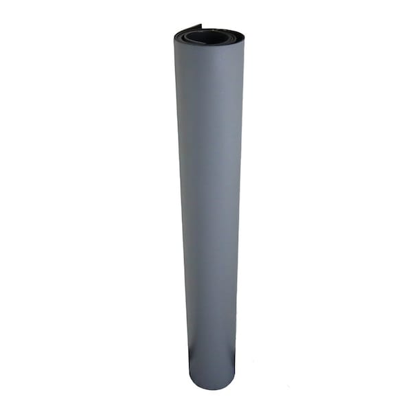 Rubber-Cal Terra-Flex Sport Rolls, Grey, 5mm X 4 ft X 15 ft - 03-K286-GY-15
