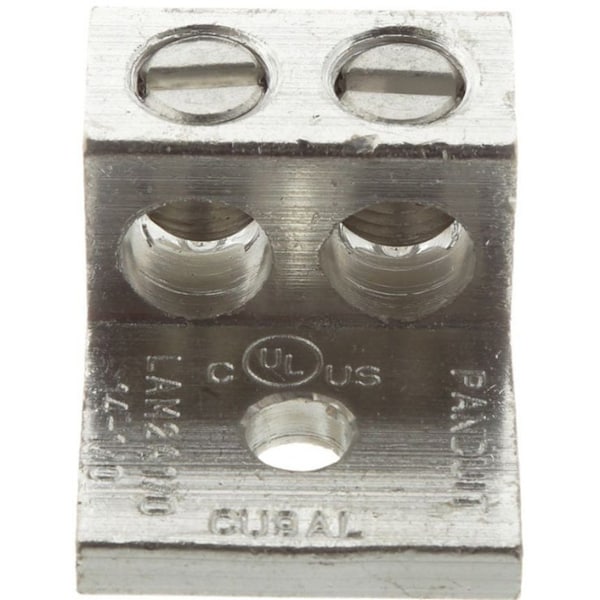 Conector de compresión para terminal Panduit, 14-1/0 AWG - LAM2A1/0-14-6Y