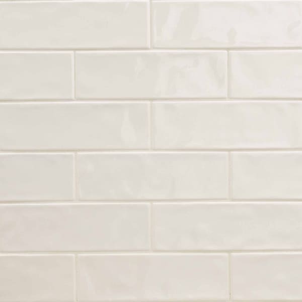 Msi Urbano Crema 4 In. X 12 In. Glossy Ceramic White Subway Tile, 30PK - ZOR-PT-0521