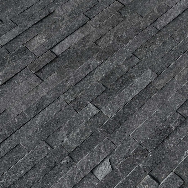 Msi Coal Canyon Splitface Ledger Panel 6 In. X 24 In. Natural Quartzite Wall Tile, 6PK - ZOR-PNL-0054
