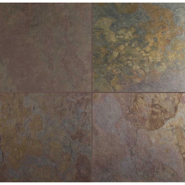 Msi Multi Classic 16 In. X 16 In. Gauged Slate Floor And Wall Tile, 5PK - ZOR-NS-0012