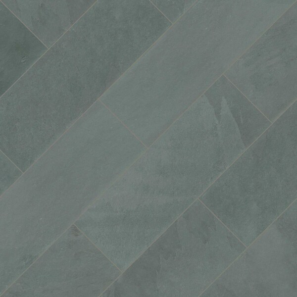 Msi Montauk Blue 4 In. X 12 In. Gauged Slate Floor And Wall Tile, 15PK - ZOR-NS-0028