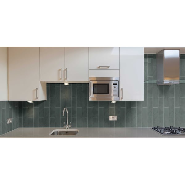 Msi Montauk Blue 4 In. X 12 In. Gauged Slate Floor And Wall Tile, 15PK - ZOR-NS-0028