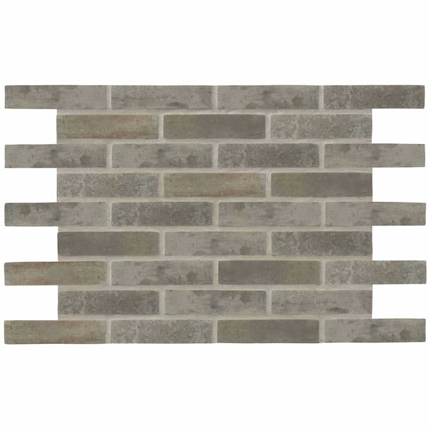 Msi Capella Taupe Brick 2-1/3 In. X 10 In. Glazed Porcelain Floor And Wall Tile, 32PK - ZOR-PT-0259