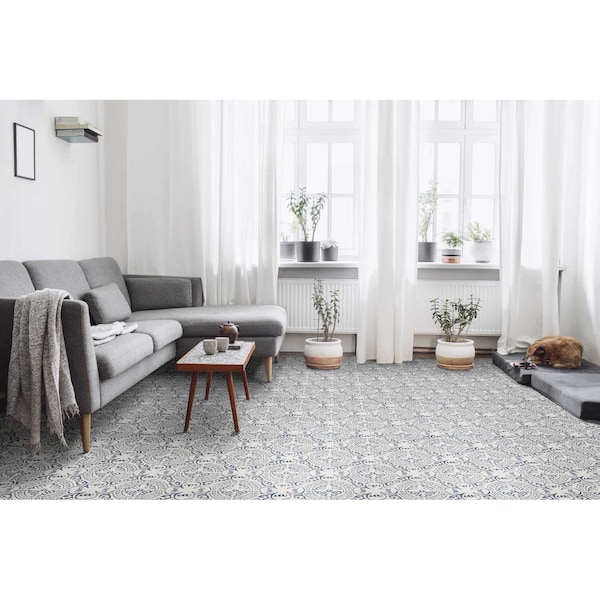 Msi Indigo 8 In. X 8 In. Glazed Porcelain Floor And Wall Tile, 12PK - ZOR-PT-0315