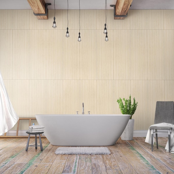 Msi Urbanslat Blonde 16" X 48" Matte Ceramic Wall Tile, PK3 - ZOR-PT-0720