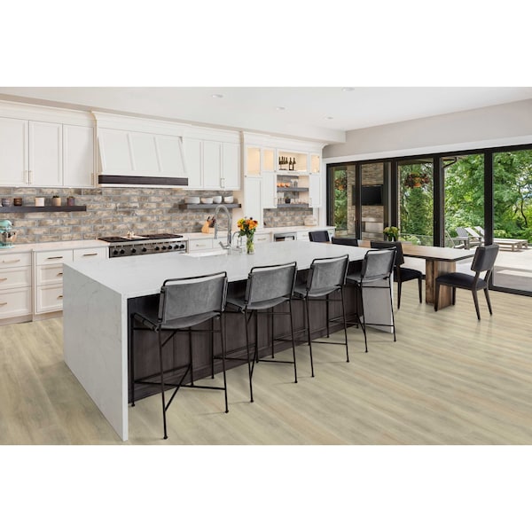 Msi Doverton Gray 2.64 In. X 7.89 in. Textured Clay Brick Floor And Wall Tile, 50PK - ZOR-MD-0563
