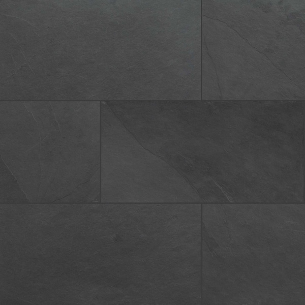 Msi Montauk Black 18 In. X 36 In. Gauged Slate Floor And Wall Tile - ZOR-NS-0017