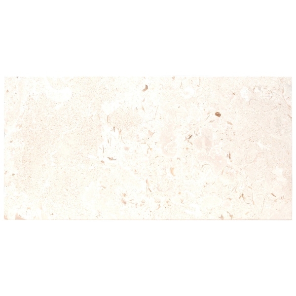 Msi Mayra White 12"X 24" Tumbled Limestone Pool Coping - ZOR-LSC-0002