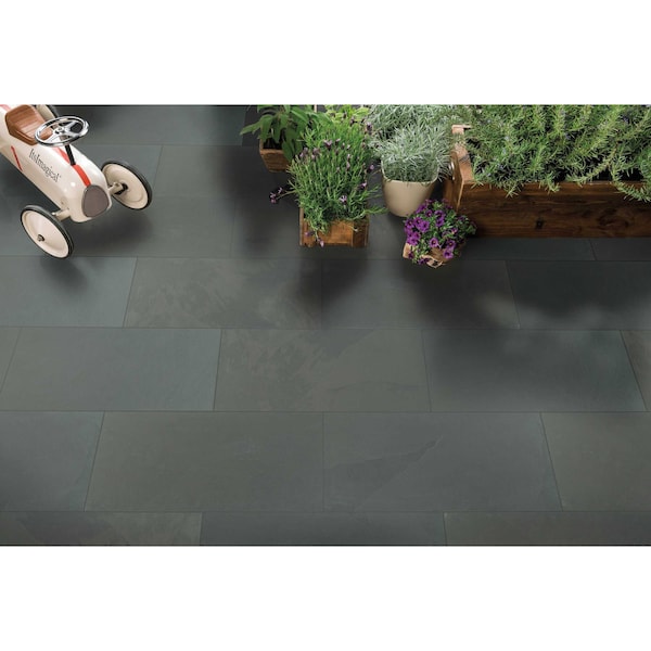 Msi Montauk Blue 12" X 24" Gauged Slate Floor And Wall Tile, 5PK - ZOR-NS-0023