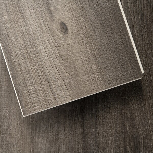 Lucida Surfaces LUCIDA SURFACES, MaxCore Obsidian 7 5/16 in. x48 in. 5.8mm 22MIL Interlocking Luxury Vinyl Planks , 45PK - MC-502PLT