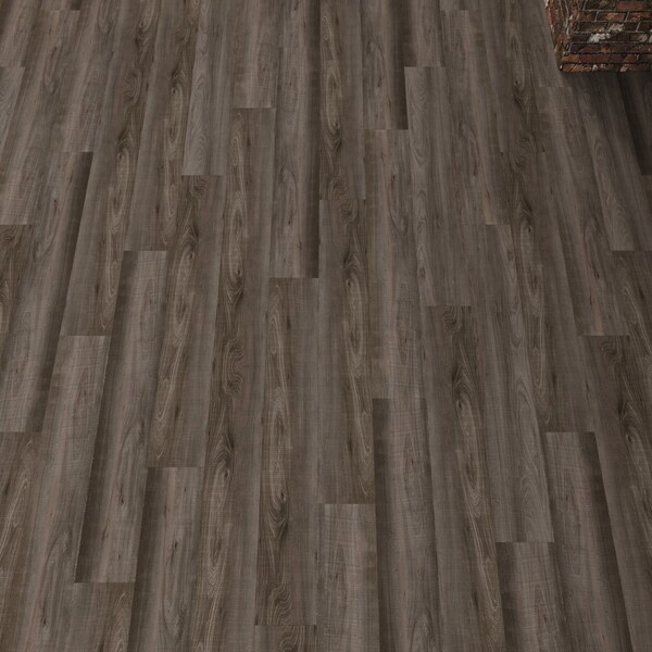 Lucida Surfaces LUCIDA SURFACES, MaxCore Obsidian 7 5/16 in. x48 in. 5.8mm 22MIL Interlocking Luxury Vinyl Planks , 45PK - MC-502PLT