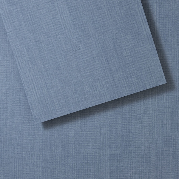 Lucida Surfaces LUCIDA SURFACES, FabCore Cornflower 12 in. x24 in. 3mm 28MIL Glue Down Luxury Vinyl Tiles , 60PK - FC-3312PLT