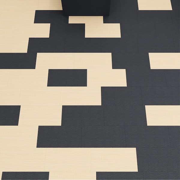 Lucida Surfaces LUCIDA SURFACES, FabCore Caramel Weave 12 in. x24 in. 3mm 28MIL Glue Down Luxury Vinyl Tiles , 60PK - FC-3602PLT