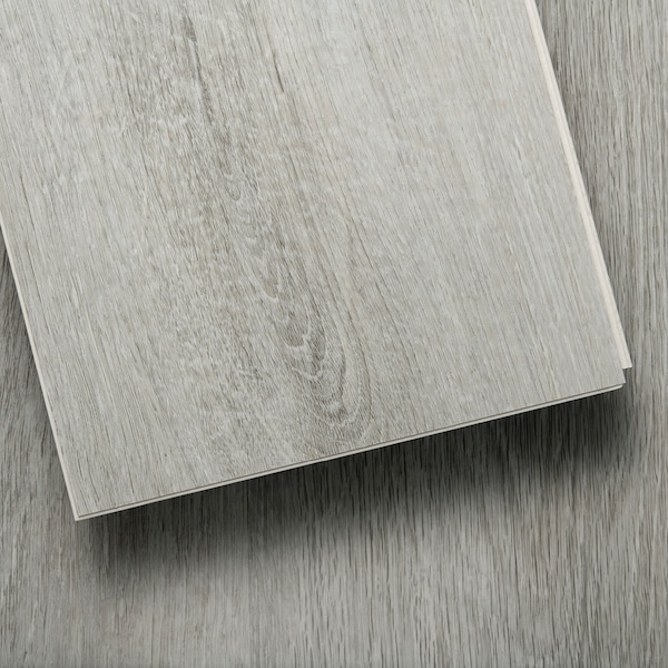 Lucida Surfaces LUCIDA SURFACES, TruCore Greywolf 7 5/16 in. x48 in. 5.8mm 22MIL Interlocking Luxury Vinyl Planks , 50PK - TC-804PLT