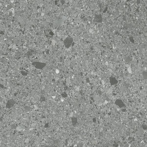 Lucida Surfaces LUCIDA SURFACES, MosaiCore Gray Quartz Hexagon 8.8 in. x10.375 in. 3mm 28MIL Glue Down Luxury Vinyl Tiles , 99PK - SC-4152PLT