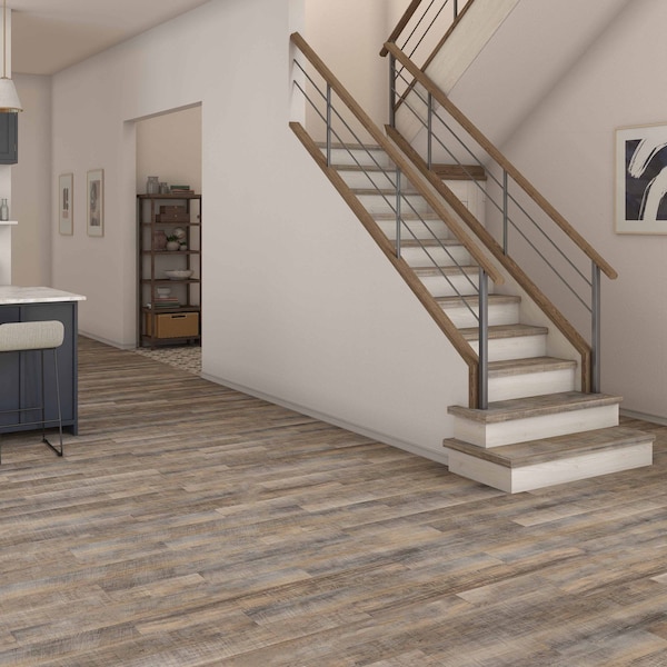 Daltile Daltile Adventuro Traveler 6 in. x 48 in. Click Lock Luxury Vinyl Flooring, 16PK - AD30648CLVT1P