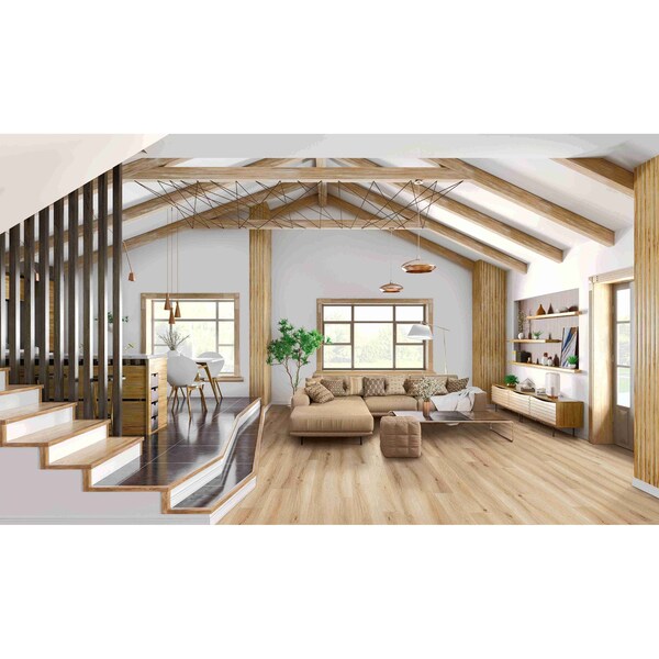 Northstar Flooring Northstar Waterproof Click Lock Vinyl Plank 7" x 48" 38.45SF/16Pcs Per Carton 4.4mm 12MIL - 4140302S