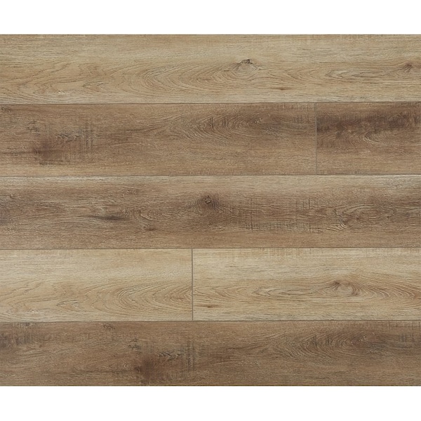 Healthier Choice Flooring Luxury Plank with Pad, 48 in L, 7 in W, Beveled Edge, Wood Look Pattern, Vinyl - CVP102G03