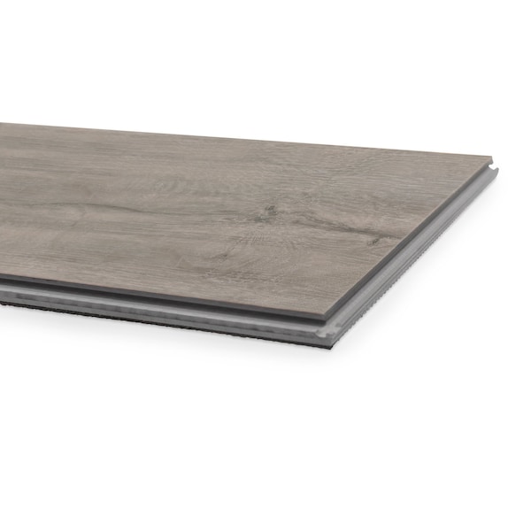 Newage Products Stone Composite 400 sqft 8.85in x 46in LVP Bundle, Gray Oak - 12448