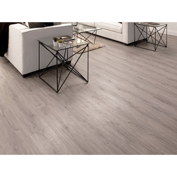 Newage Products Stone Composite 400 sqft 8.85in x 46in LVP Bundle, Gray Oak - 12448