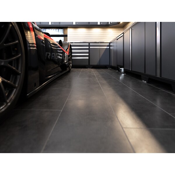 Newage Products Stone Composite 400 sqft 12in x 24in LVt Bundle, Slate Grey - 12452
