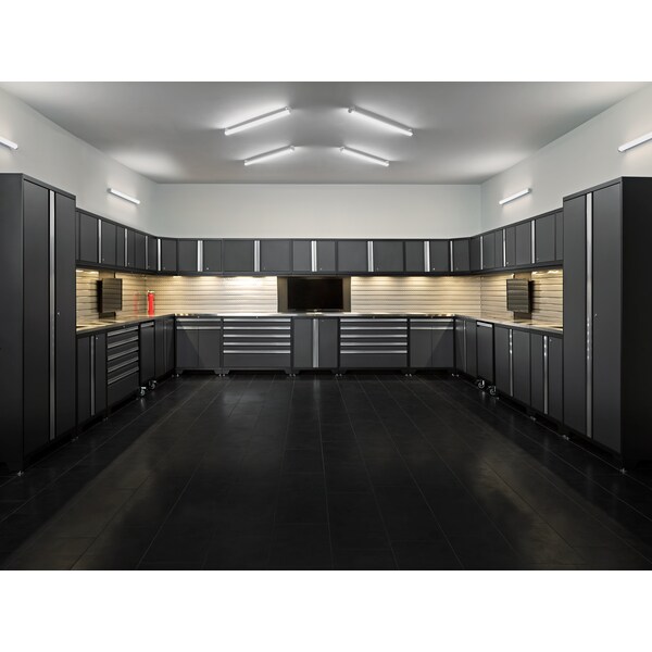 Newage Products Stone Composite 400 sqft 12in x 24in LVt Bundle, Slate Grey - 12452