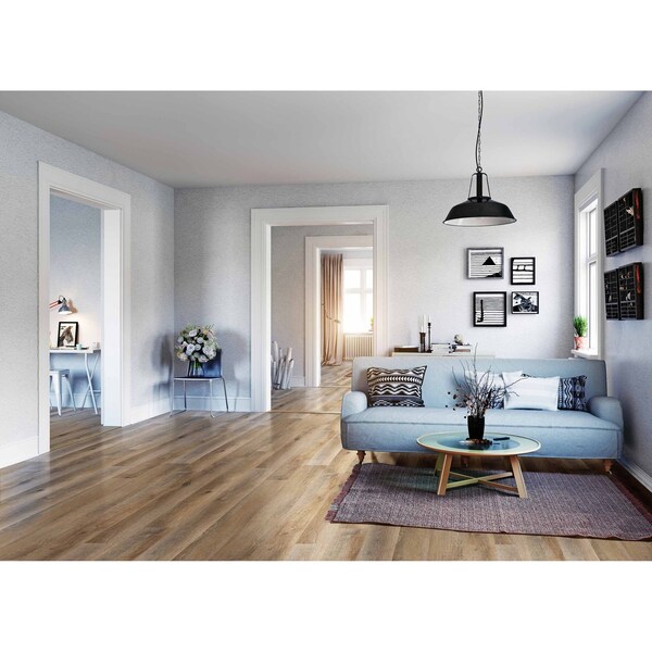 Msi Reclamied Oak 3/4 In. Thick X 3/5 In. Wide X 94 In. Length Luxury Vinyl Quarter Round Molding - ZOR-LVT-T-0178