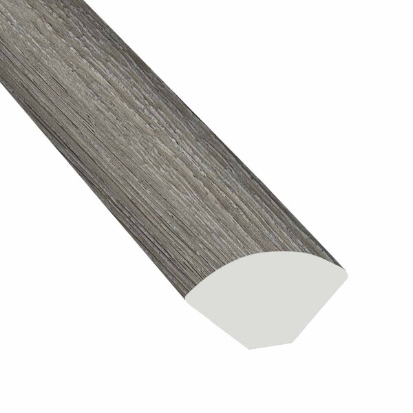 Msi Midnight Maple 3/4 In. Thick X 3/5 In. Wide X 94 In. Length Luxury Vinyl Quarter Round Molding - ZOR-LVT-T-0172