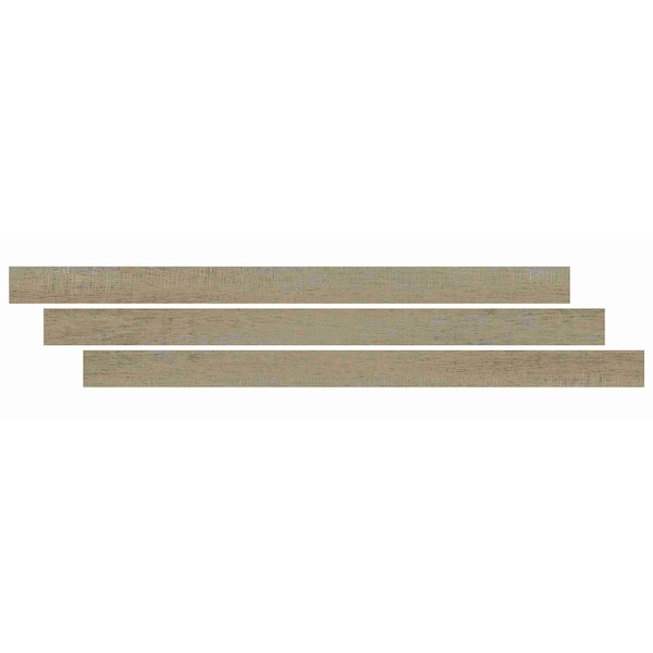 Msi Emridge End Cap 1.37 In. W X 94 In. Low Gloss Hybrid Core Waterproof Laminate Wood Flooring - ZOR-LVT-TR-0282