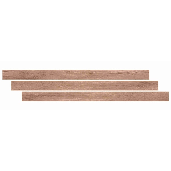 Msi Brockton Overlapping Stairnose 2.16" W X 94" Low Gloss Hybrid Core Waterproof Laminate Wood Flooring - ZOR-LVT-TR-0260