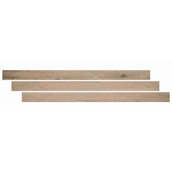 Msi Avery Ash Flush Stairnose 4.53" W X 94" Low Gloss Hybrid Core Waterproof Laminate Wood Flooring - ZOR-LVT-TR-0277