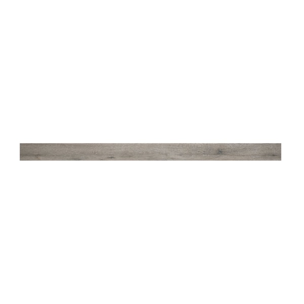 Msi Avery Ash Flush Stairnose 4.53" W X 94" Low Gloss Hybrid Core Waterproof Laminate Wood Flooring - ZOR-LVT-TR-0277