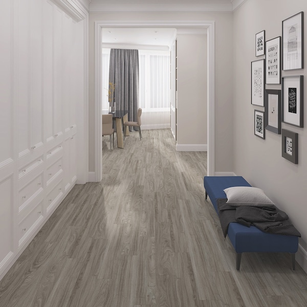 Lucida Surfaces LUCIDA SURFACES, PresCore Toasted 6 in. x 36 in. 2mm 12MIL Glue Down Luxury Vinyl Planks (54 sq.ft per case), 36PK - PC-1102