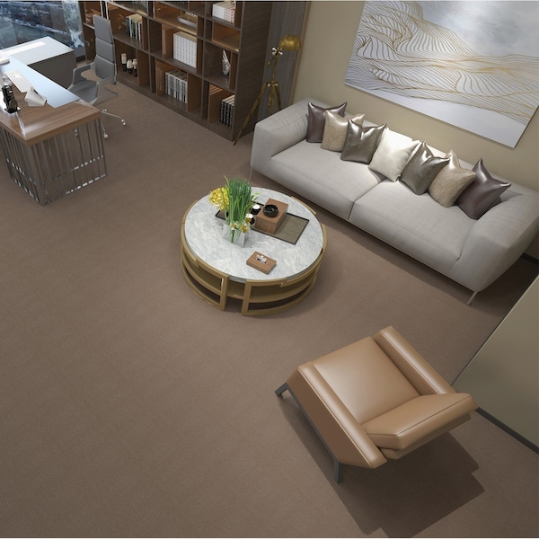 Lucida Surfaces LUCIDA SURFACES, FabCore Copper Knit 12 in. x 24 in. 3mm 28MIL Glue Down Luxury Vinyl Tiles (36 sq.ft), 18PK - FC-3705