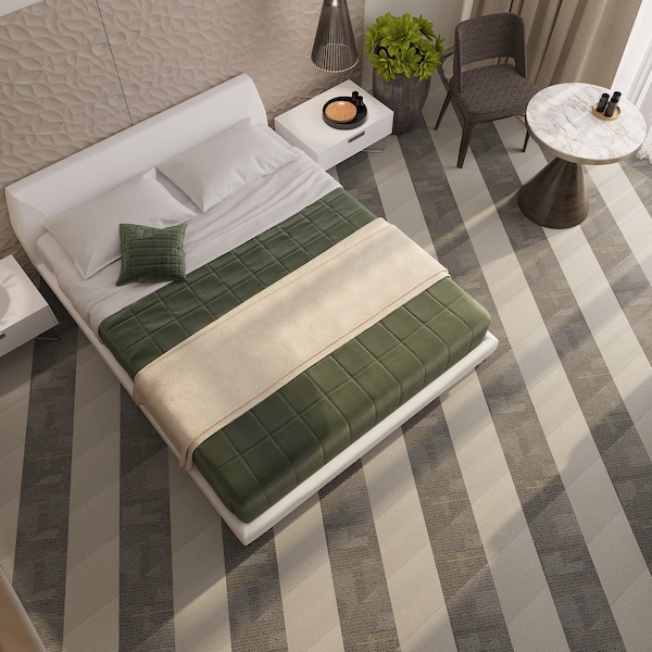 Lucida Surfaces LUCIDA SURFACES, MosaiCore Cityscape Braid  Rhombus 9.75 in. x17 in. 3mm 28MIL Glue Down Luxury Vinyl Tiles , 26PK - SC-4203