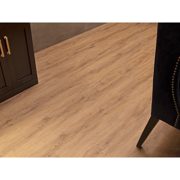 Newage Products Stone Composite 600 sqft 8.85in x 46in LVP Bundle, Natural Oak - 12454