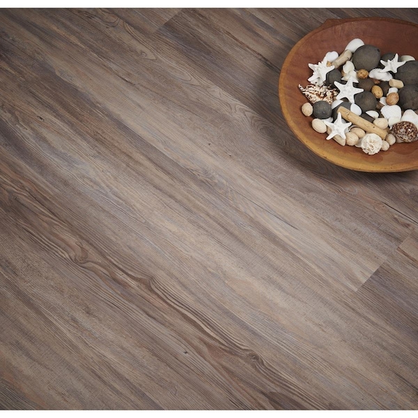 Ltl Home Products 9 x 47.9 in. Flexxfloor Stelvio Vinyl Plank Flooring, Brown - 1198800