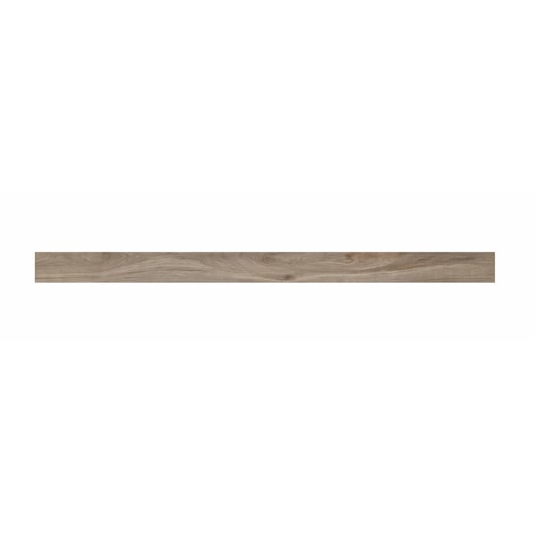Msi Highcliffe Greige 3/4" Thick X 2-3/4" Wide X 94" Length Luxury Vinyl Overlapping Stair Nose Molding - ZOR-LVT-T-0125