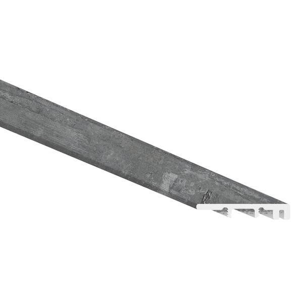 Msi Kingsdown Gray 0.39 In. Thick X 1.38 In. Wide X 94.5 In. Length Luxury Vinyl End Cap Molding - ZOR-LVT-T-0146