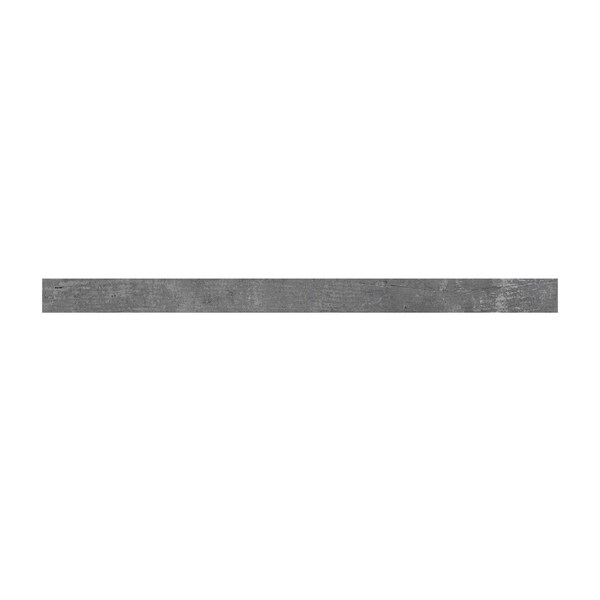Msi Kingsdown Gray 0.39 In. Thick X 1.38 In. Wide X 94.5 In. Length Luxury Vinyl End Cap Molding - ZOR-LVT-T-0146