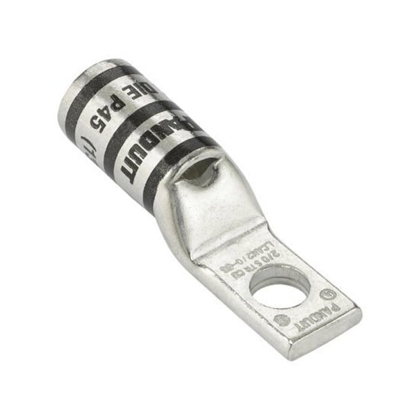 Panduit Lug, Cu, 2/0 Awg, Narrow, 5/16 Stud - LCAN2/0-56-X
Conector Panduit, Cu, 2/0 Awg, Angosto, Tornillo de 5/16 - LCAN2/0-56-X