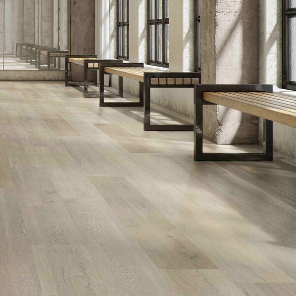 Daltile Asher Bend 9in. x 71in. Rigid Click Luxury Vinyl Flooring 26.50 Sq Ft, 6PK - AB2297120L65MSX