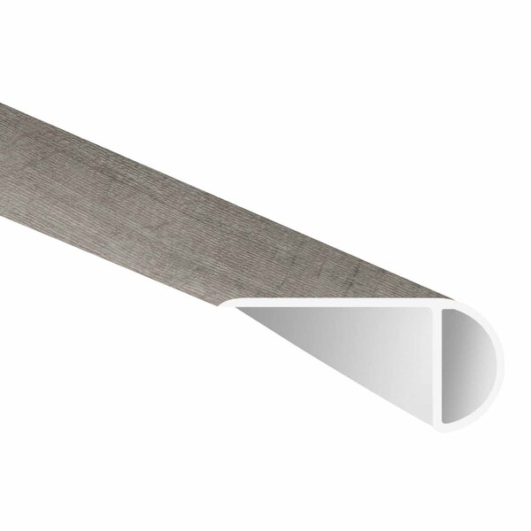 Msi Bracken Hill 0.75 In. Thick X 2.75 In. Wide X 94 In. L Luxury Vinyl Overlapping Stair Nose Molding - ZOR-LVT-T-0057
